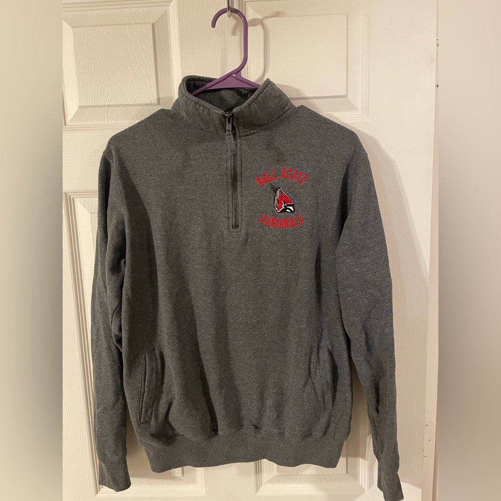 BALL STATE women’s size large quarter zip